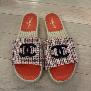 CHANEL SLIP ON SHOES